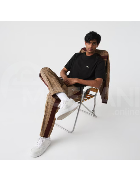 Lacoste - LACOSTE LIVE LOOSE FIT PRINT COTTON T-SHIRT თბილისი - photo 2