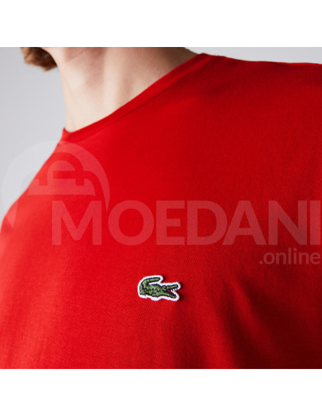 Lacoste - MONOCHROME COTTON PIMA JERSEY CREW NECK T-SHIRT თბილისი - photo 5