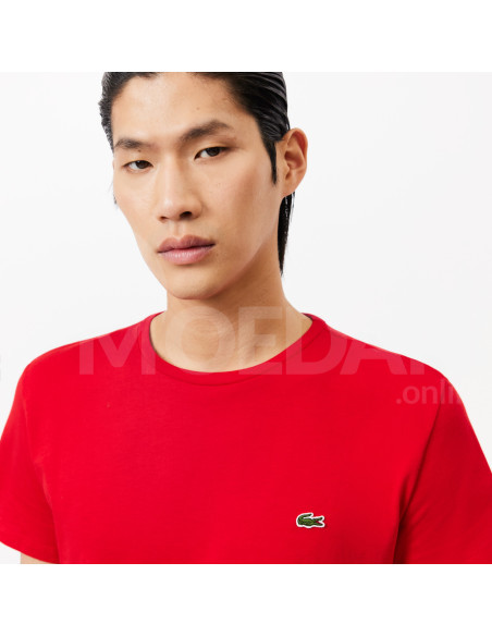 Lacoste - MONOCHROME COTTON PIMA JERSEY CREW NECK T-SHIRT თბილისი - photo 4
