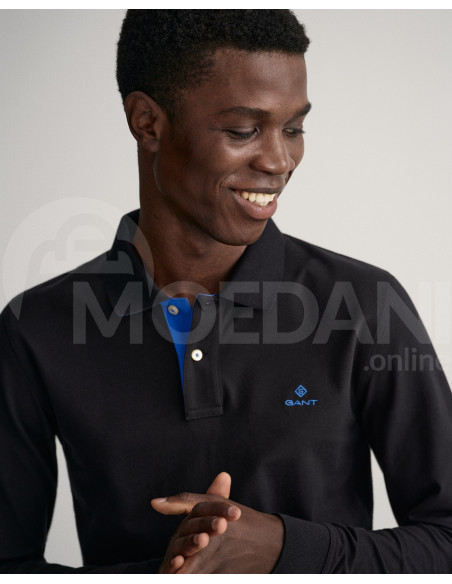 Gant - CONTRAST COLLAR PIQUE LS RUGGER Tbilisi - photo 3