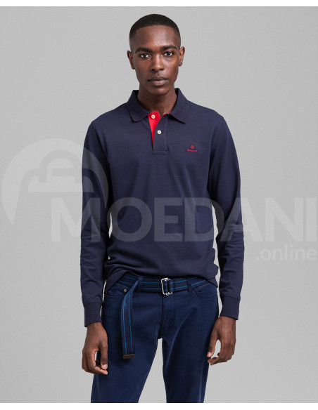 Gant - CONTRAST COLLAR PIQUE LS RUGGER Tbilisi - photo 1