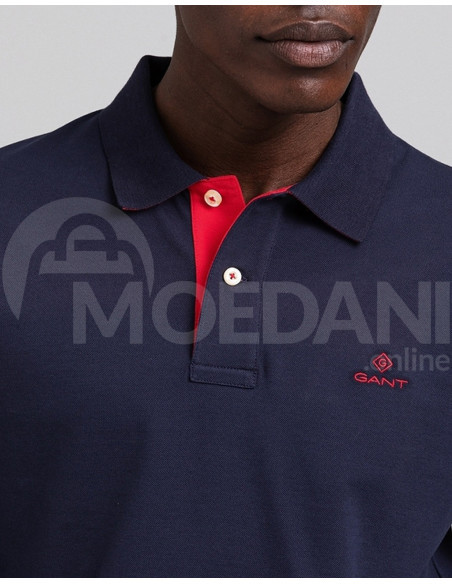 Gant - CONTRAST COLLAR PIQUE LS RUGGER Tbilisi - photo 3