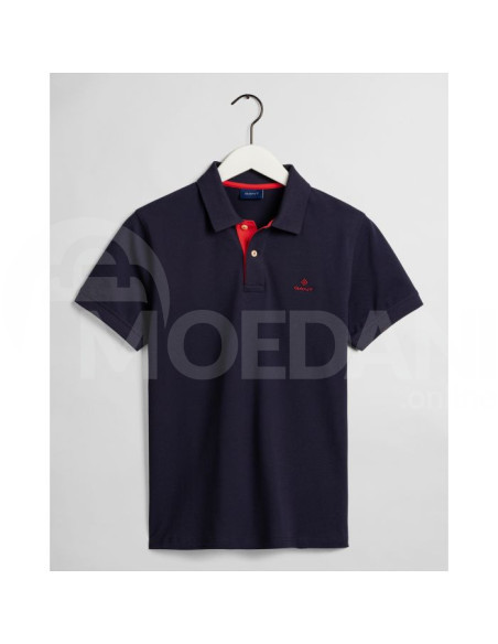 Gant - CONTRAST COLLAR PIQUE SS RUGGER Tbilisi - photo 3