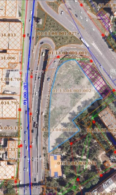 For rent plot on the corner of Gelovani and Robakidze 4700 m2 Tbilisi - photo 2