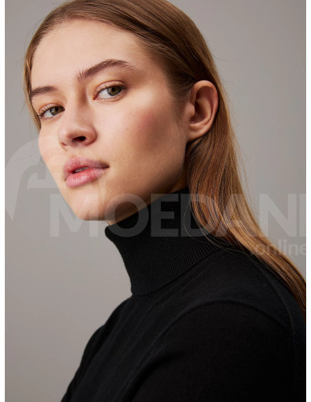 CALVIN KLEIN - MERINO WOOL ROLL-NECK SWEATER თბილისი - photo 3