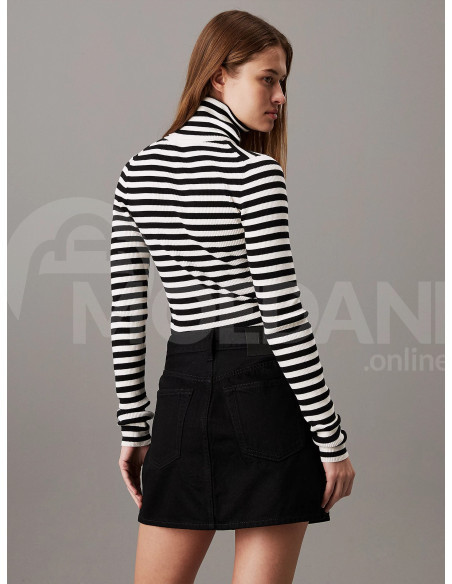 CALVIN KLEIN - WOVEN LABEL ROLL NECK SWEATER თბილისი - photo 2