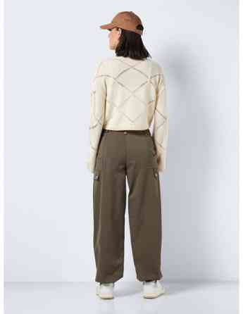 Noisy May - NMJUNE L/S O-NECK CROP KNIT NOOS თბილისი