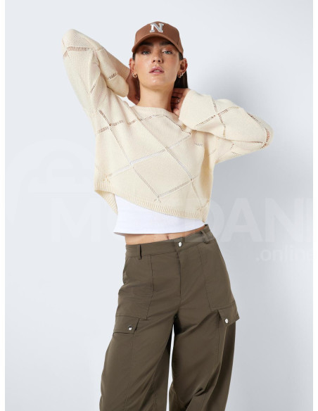 Noisy May - NMJUNE L/S O-NECK CROP KNIT NOOS თბილისი - photo 3