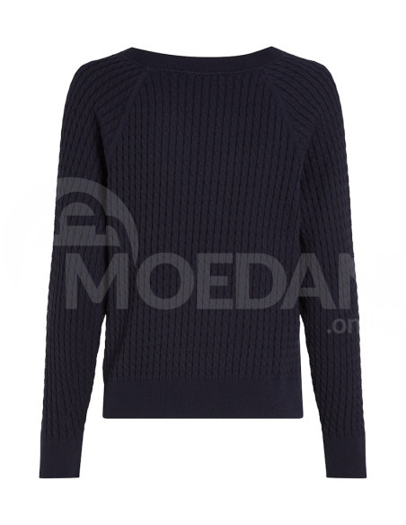 Tommy Hilfiger - CO CABLE V-NK SWEATER თბილისი - photo 2