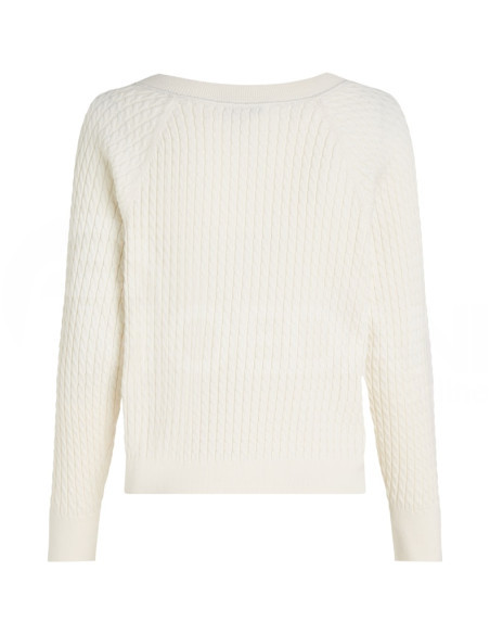 Tommy Hilfiger - CO CABLE V-NK SWEATER თბილისი - photo 4