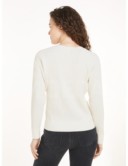Tommy Hilfiger - CO CABLE V-NK SWEATER თბილისი - photo 2