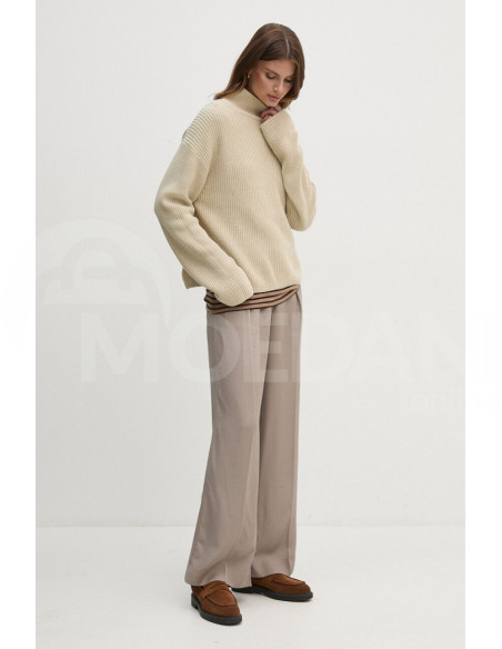 CALVIN KLEIN - CHUNKY LOOSE HIGH NECK SWEATER თბილისი - photo 4