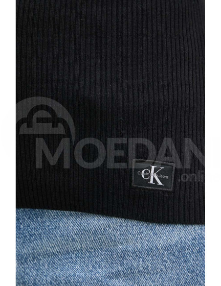 CALVIN KLEIN - WOVEN LABEL ROLL NECK SWEATER თბილისი - photo 5