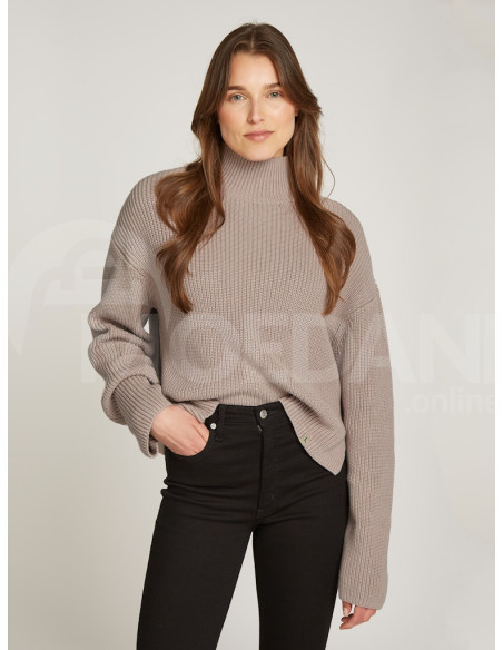 CALVIN KLEIN - CHUNKY LOOSE HIGH NECK SWEATER თბილისი - photo 1