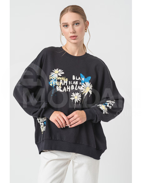ONLY - ONLMELANIE L/S GRAFIT O-NECK BOX UB SWT თბილისი - photo 1
