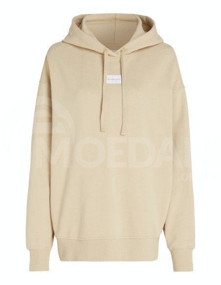 CALVIN KLEIN - WOVEN LABEL OVERSIZED HOODIE თბილისი - photo 4