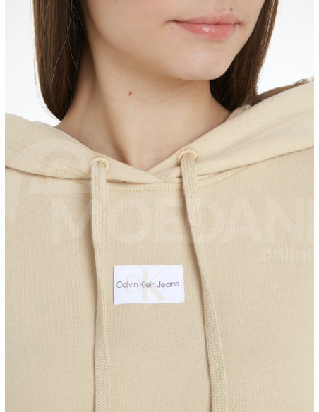 CALVIN KLEIN - WOVEN LABEL OVERSIZED HOODIE თბილისი - photo 3