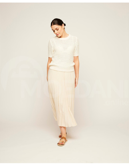 SELECTED FEMME - SLFPENNY SS KNIT O-NECK თბილისი - photo 8