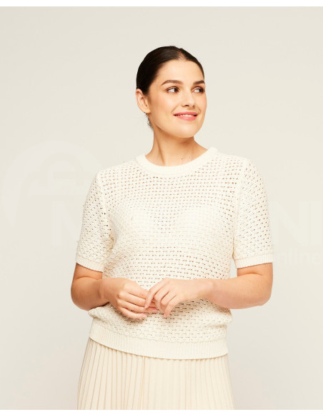 SELECTED FEMME - SLFPENNY SS KNIT O-NECK თბილისი - photo 1