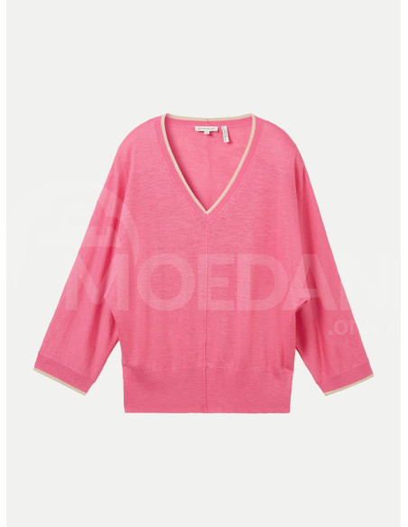 Tom Tailor - KNIT PULLOVER WITH TIPPING თბილისი - photo 5