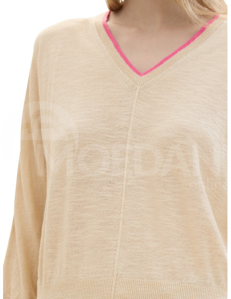 Tom Tailor - KNIT PULLOVER WITH TIPPING თბილისი - photo 5