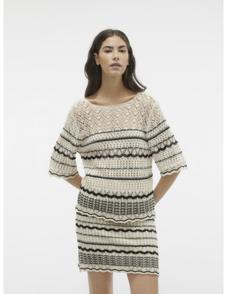 Vero Moda - VMMINOU 2-WAY 2/4 V-BACK PULLOVER თბილისი - photo 1