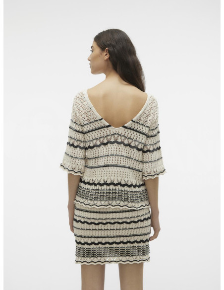 Vero Moda - VMMINOU 2-WAY 2/4 V-BACK PULLOVER თბილისი - photo 2
