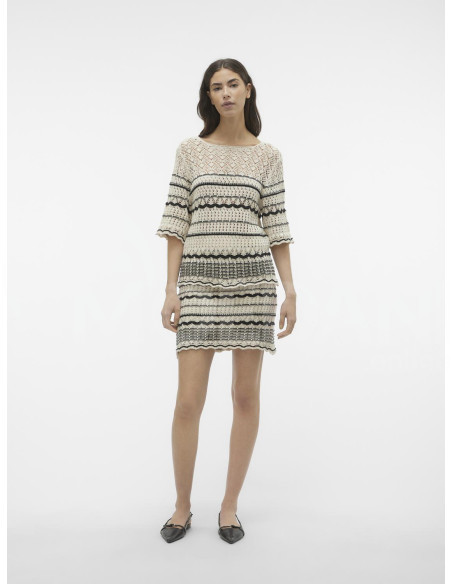 Vero Moda - VMMINOU 2-WAY 2/4 V-BACK PULLOVER თბილისი - photo 3