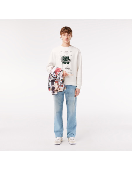Lacoste - PATENT MOTIF PIQUÉ JOGGER SWEATSHIRT თბილისი - photo 4