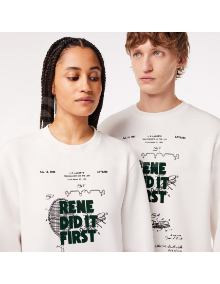 Lacoste - PATENT MOTIF PIQUÉ JOGGER SWEATSHIRT თბილისი - photo 3