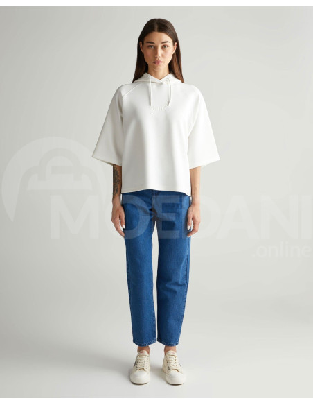 Gant - CROPED SMALL GRAPHIC HOODIE თბილისი - photo 4