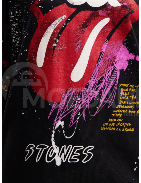 DESIGUAL - The Rolling Stones splatter sweatshirt თბილისი - photo 4