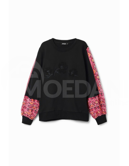DESIGUAL - Embroidered puff sweatshirt თბილისი - photo 6
