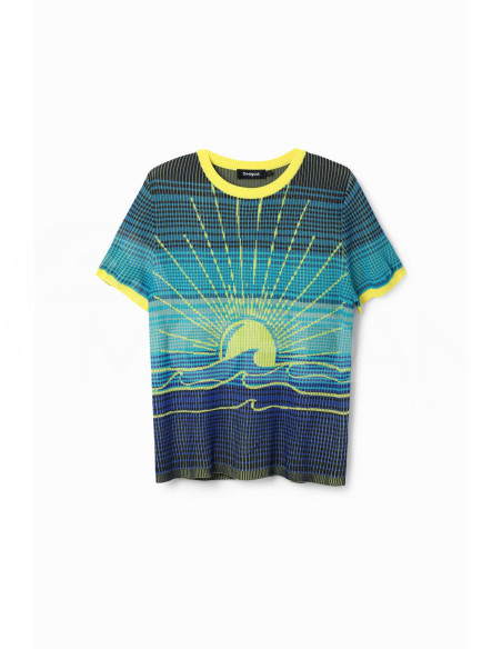 DESIGUAL - Knit wave T-shirt თბილისი - photo 5