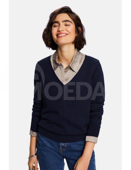 ESPRIT - Cotton V-Neck Sweater თბილისი - photo 1