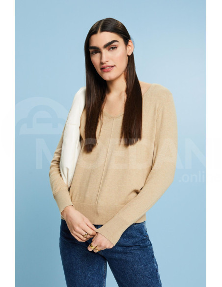ESPRIT - Cotton V-Neck Sweater თბილისი - photo 1