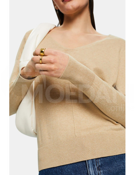 ESPRIT - Cotton V-Neck Sweater თბილისი - photo 3