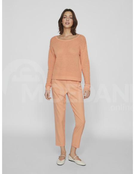 VILA - VIBELLISINA BOATNECK L/S KNIT TOP - NOOS Tbilisi - photo 5