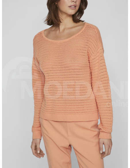 VILA - VIBELLISINA BOATNECK L/S KNIT TOP - NOOS Tbilisi - photo 3