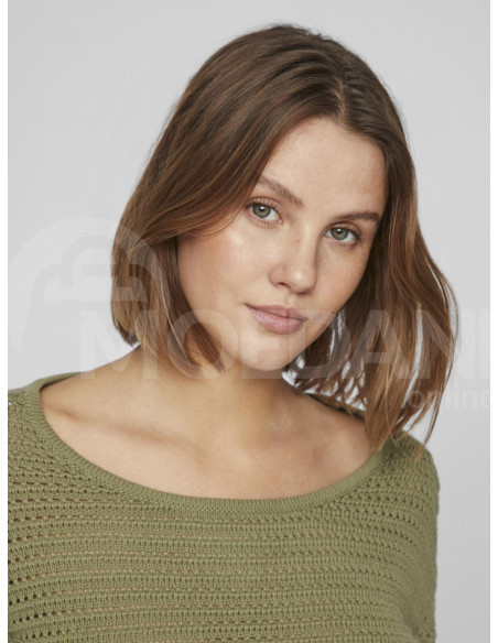 VILA - VIBELLISINA BOATNECK L/S KNIT TOP - NOOS Тбилиси - изображение 3