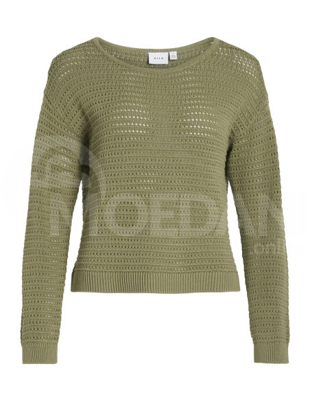 VILA - VIBELLISINA BOATNECK L/S KNIT TOP - NOOS Тбилиси - изображение 5