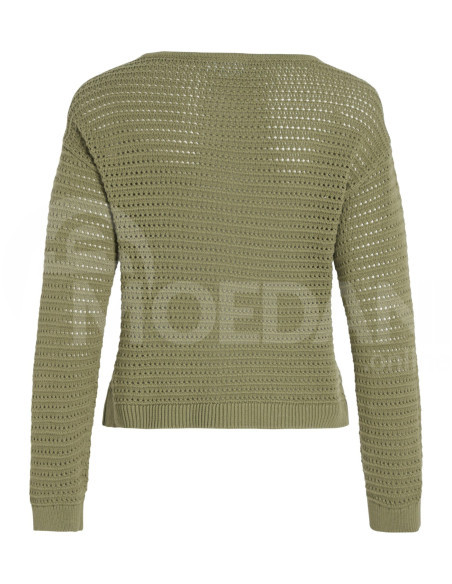 VILA - VIBELLISINA BOATNECK L/S KNIT TOP - NOOS Тбилиси - изображение 6