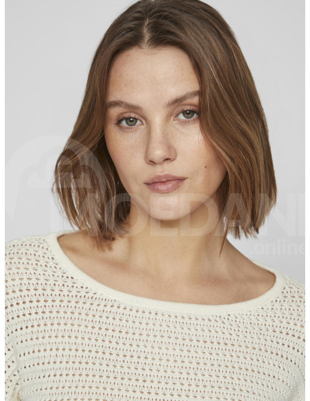 VILA - VIBELLISINA BOATNECK L/S KNIT TOP - NOOS Тбилиси - изображение 3