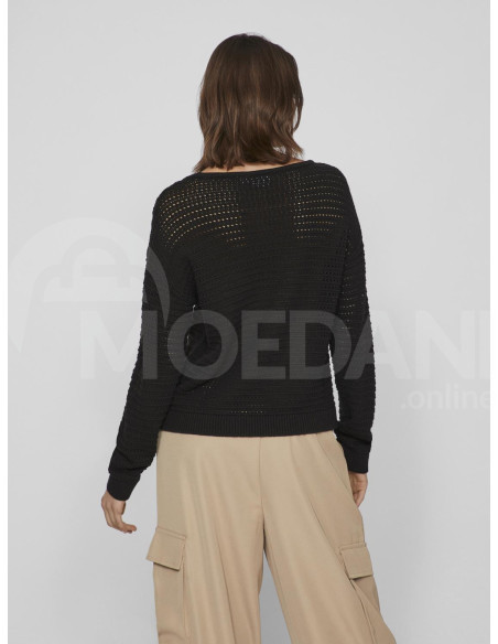 VILA - VIBELLISINA BOATNECK L/S KNIT TOP - NOOS Tbilisi - photo 2