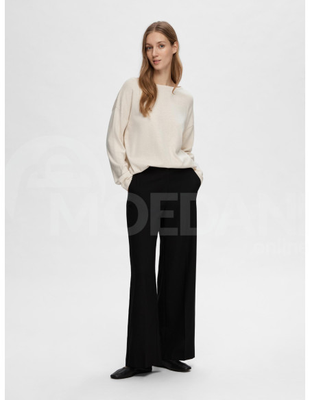 SELECTED FEMME - SLFBERGA LS KNIT BOAT NECK თბილისი - photo 2
