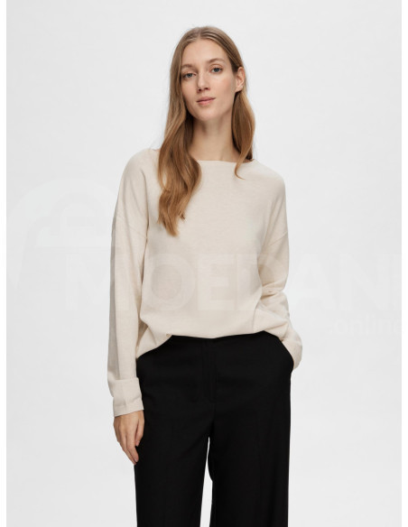 SELECTED FEMME - SLFBERGA LS KNIT BOAT NECK თბილისი - photo 1