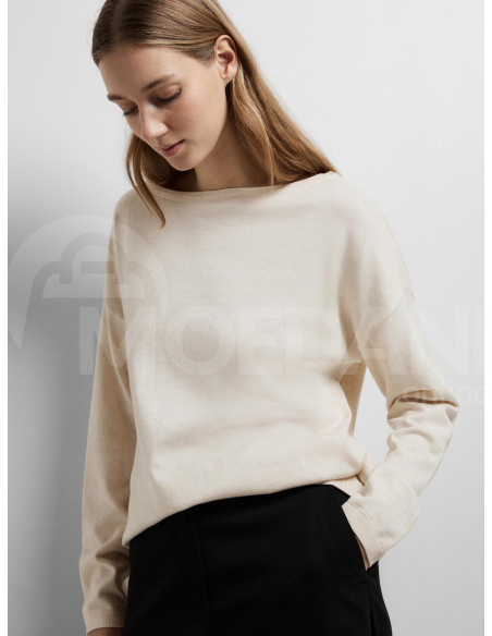 SELECTED FEMME - SLFBERGA LS KNIT BOAT NECK თბილისი - photo 4