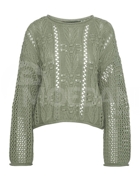 Vero Moda - VMSANTORINI LS O-NECK SHORT PULLOVER Тбилиси - изображение 6