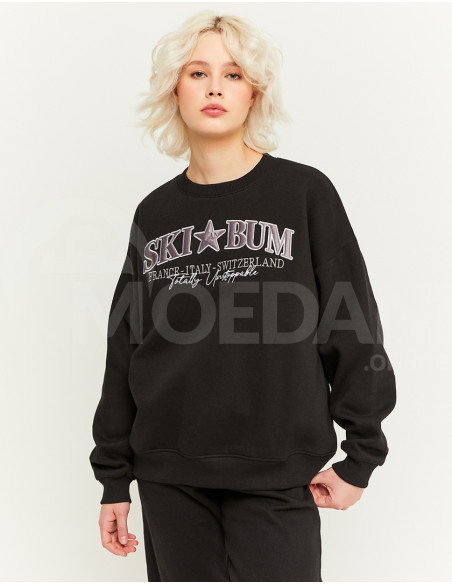 Tally Weijl - BLACK OVERSIZE PRINTED SWEATSHIRT თბილისი - photo 1