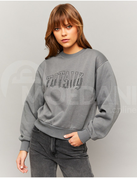 Tally Weijl - OVERSIZE EMBROIDERY PRINTED SWEATSHIRT Tbilisi - photo 1
